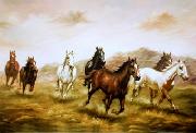 unknow artist, Horses 03